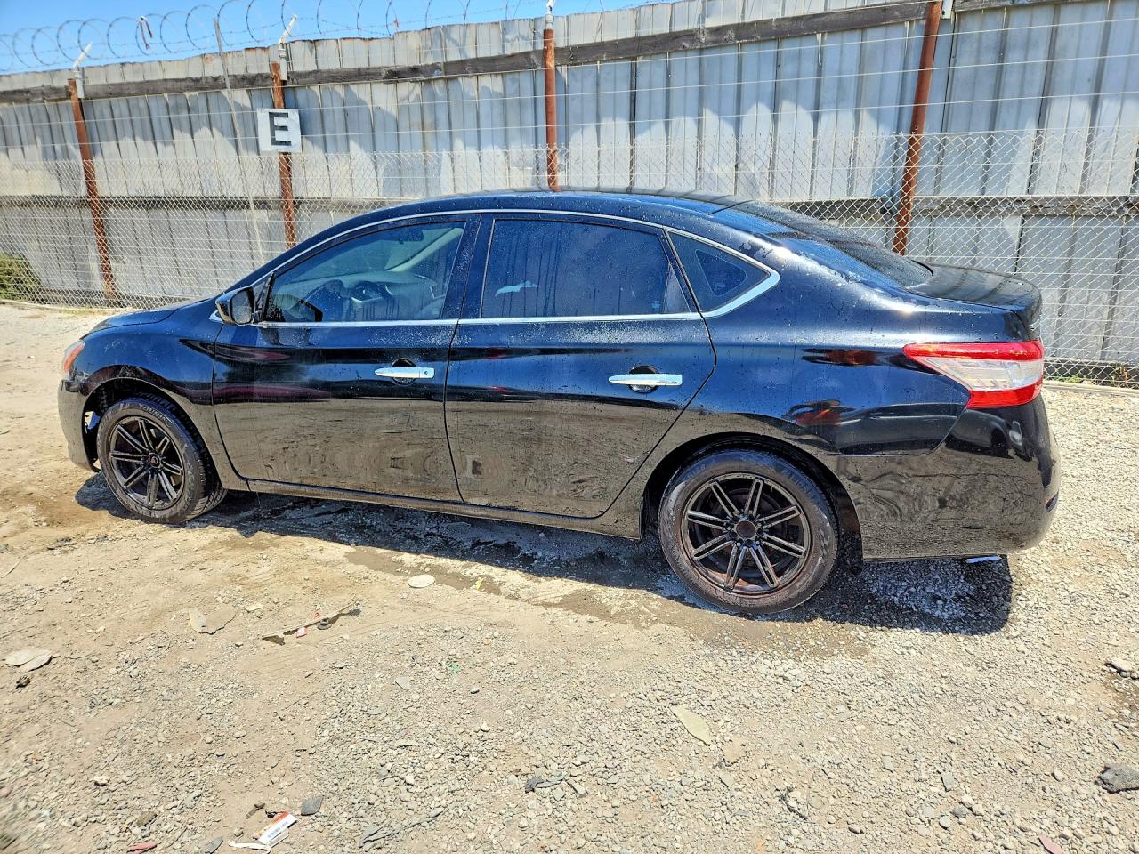 2015 Nissan Sentra S Black vin: 3N1AB7AP0FY356565