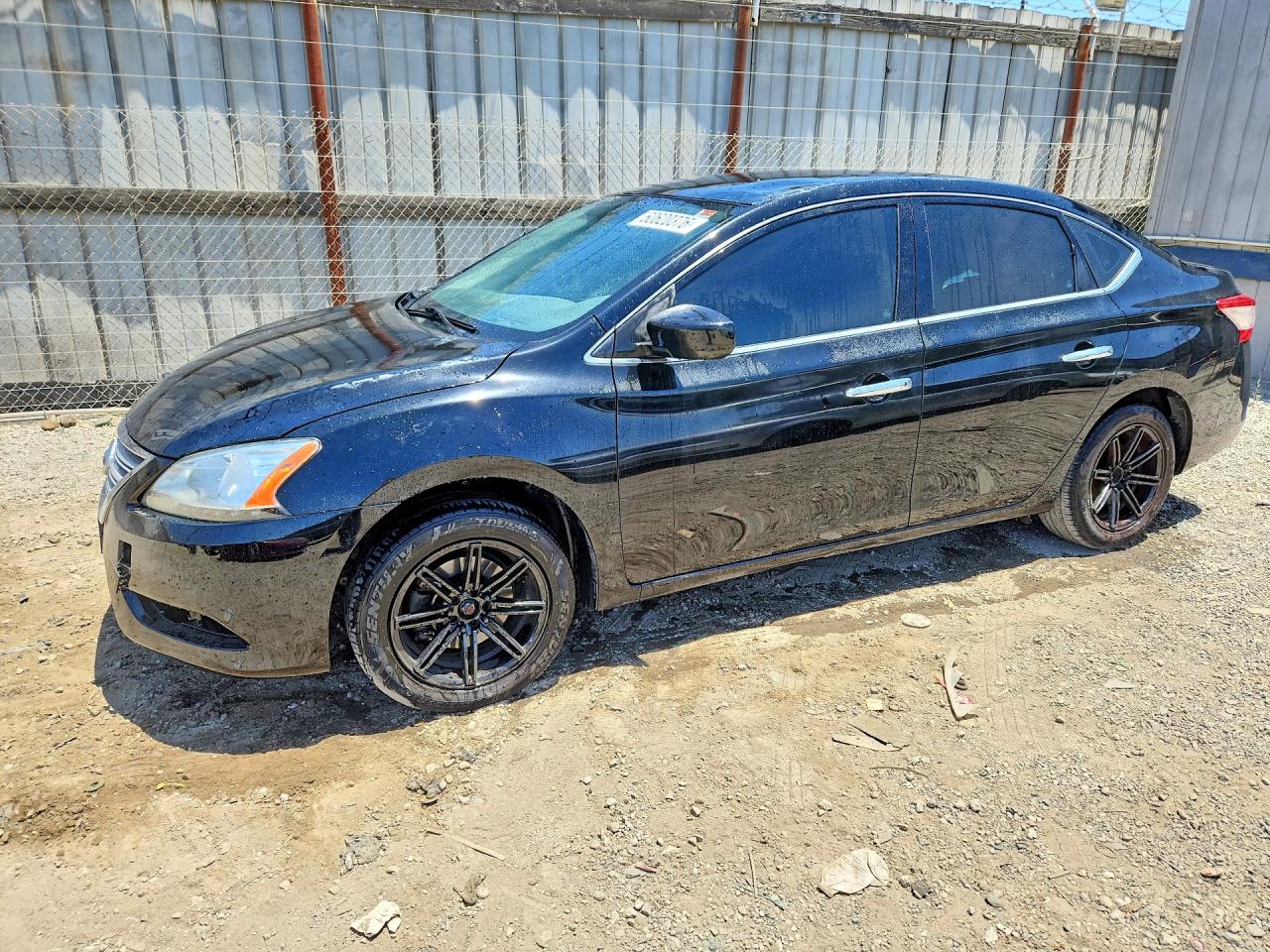 2015 Nissan Sentra S Black vin: 3N1AB7AP0FY356565