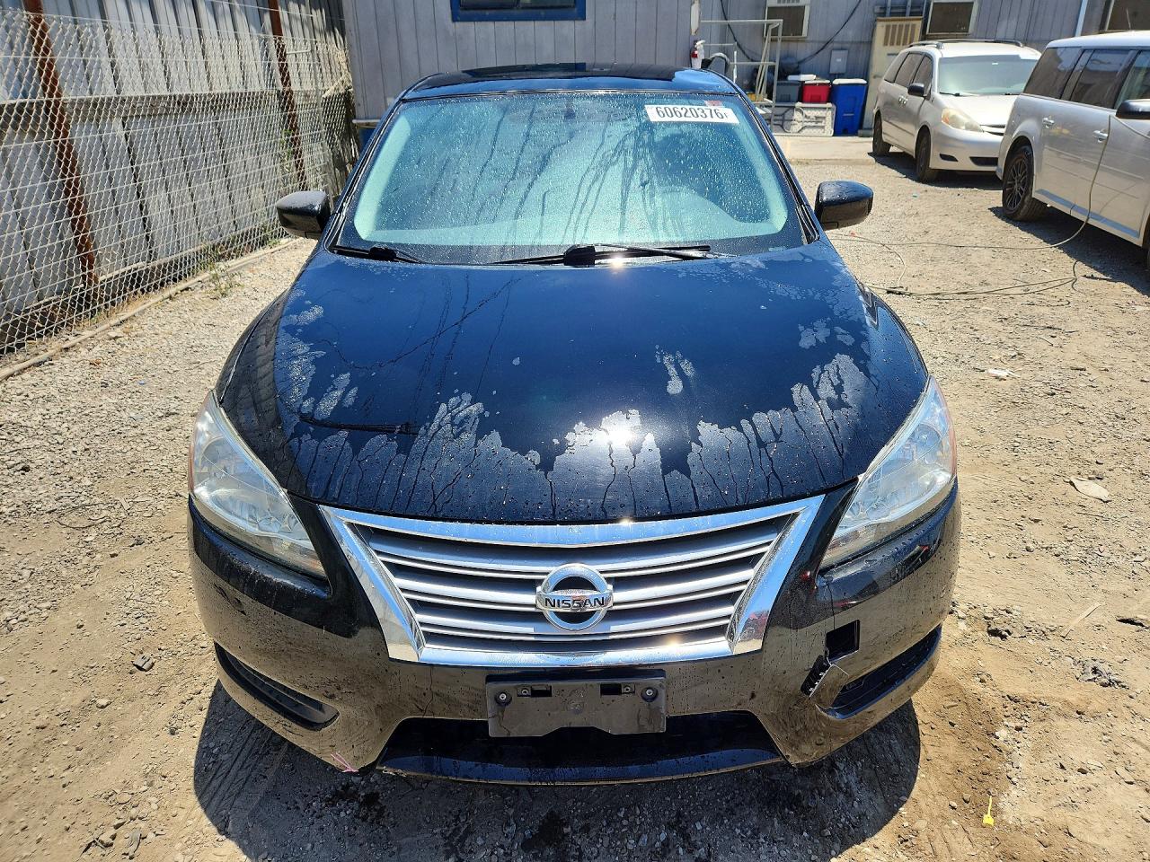 2015 Nissan Sentra S Black vin: 3N1AB7AP0FY356565