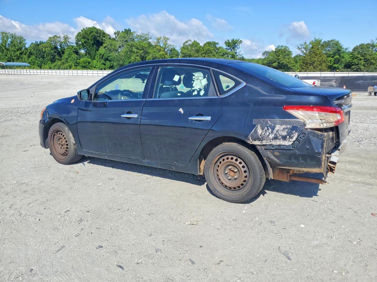 2015 Nissan Sentra S Black vin: 3N1AB7AP0FY365959