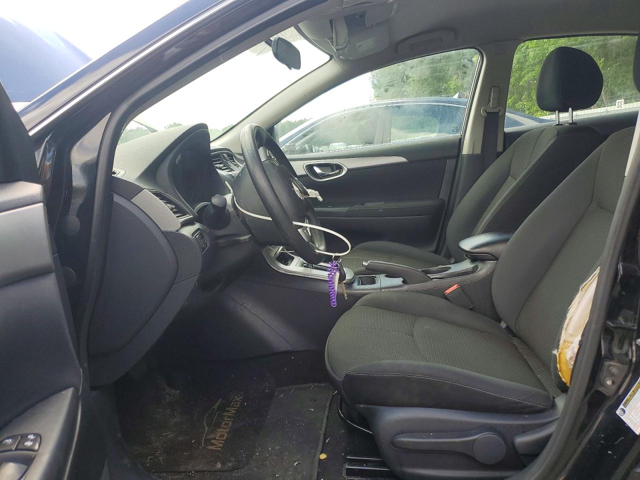 2015 Nissan Sentra S Black vin: 3N1AB7AP0FY367906