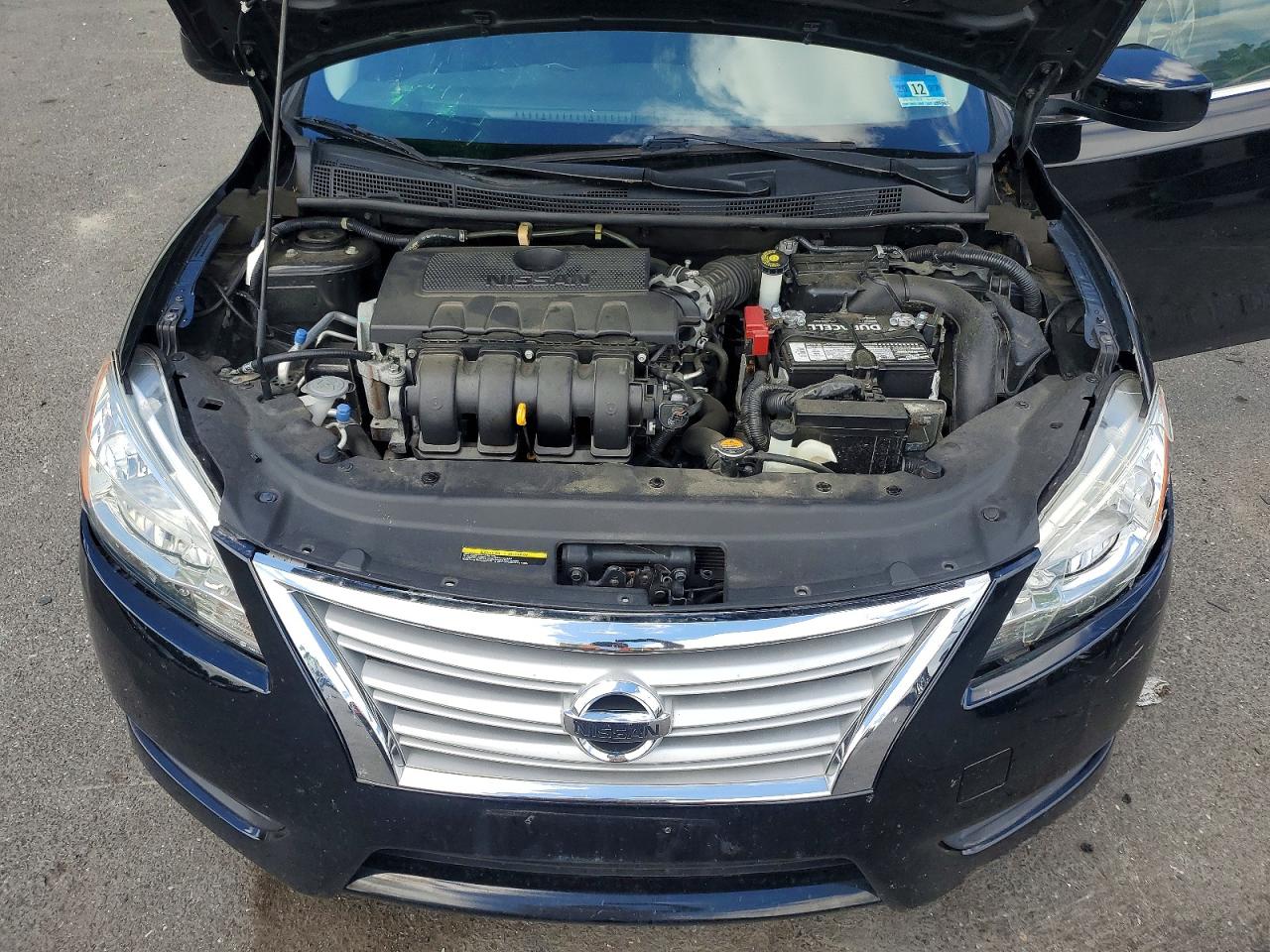2015 Nissan Sentra S Black vin: 3N1AB7AP0FY367906