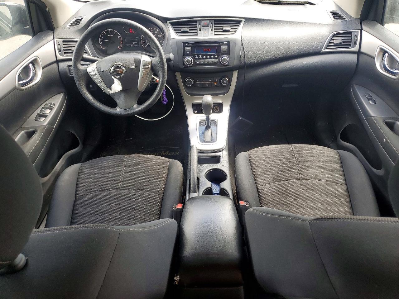 2015 Nissan Sentra S Black vin: 3N1AB7AP0FY367906