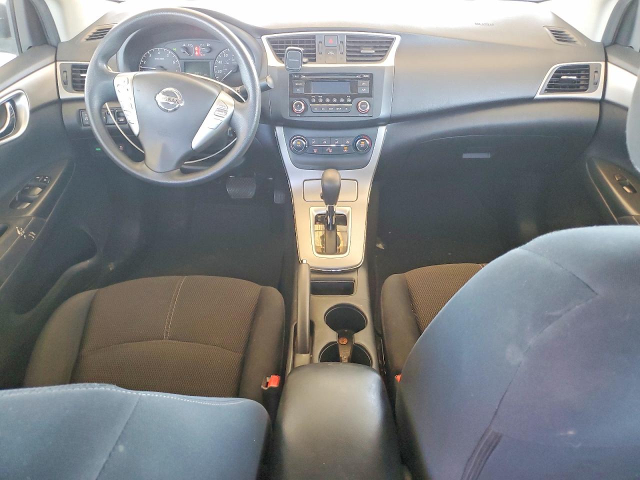 2015 Nissan Sentra S White vin: 3N1AB7AP0FY369297