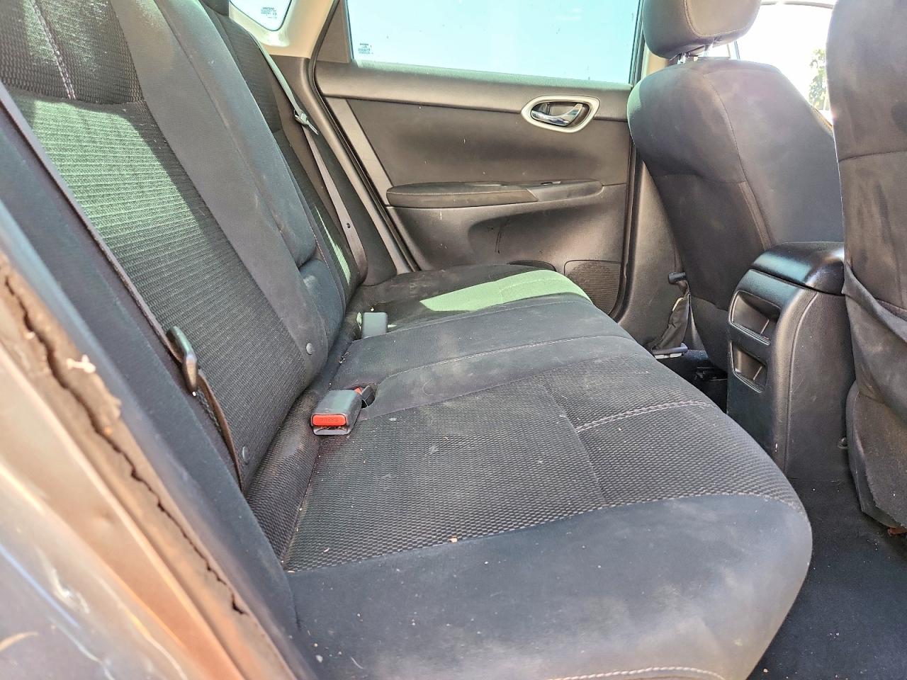 2015 Nissan Sentra S Gray vin: 3N1AB7AP0FY371275