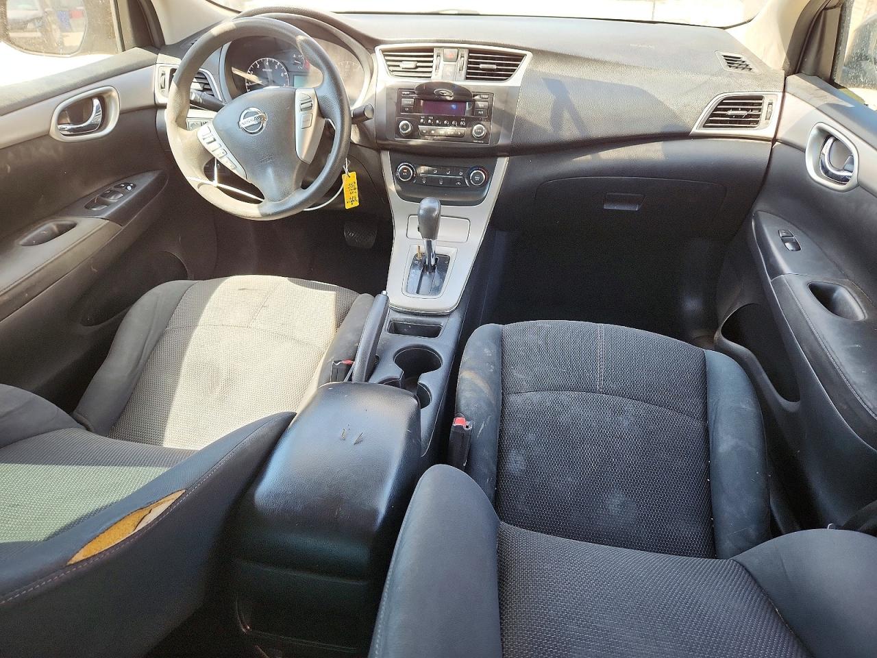2015 Nissan Sentra S Gray vin: 3N1AB7AP0FY371275