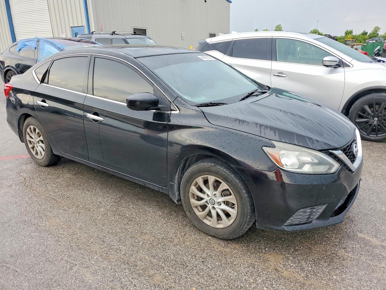 2016 Nissan Sentra Sv Black vin: 3N1AB7AP0GY272215