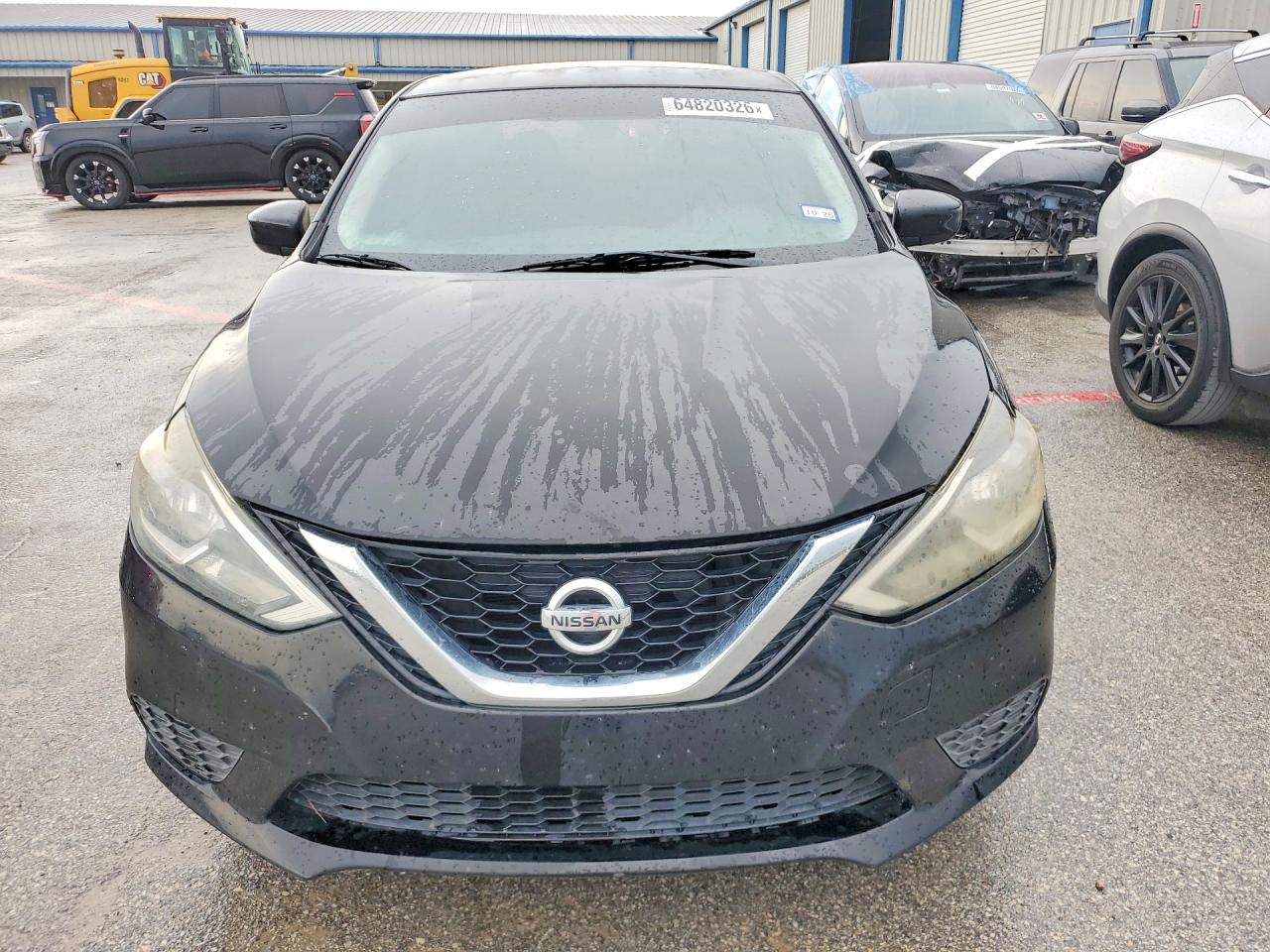 2016 Nissan Sentra Sv Black vin: 3N1AB7AP0GY272215