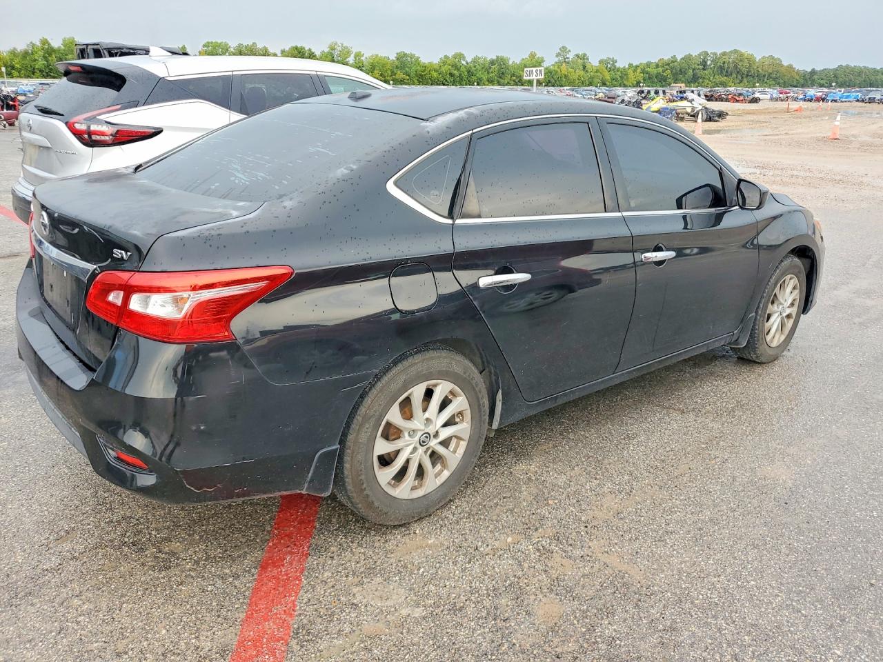 2016 Nissan Sentra Sv Black vin: 3N1AB7AP0GY272215
