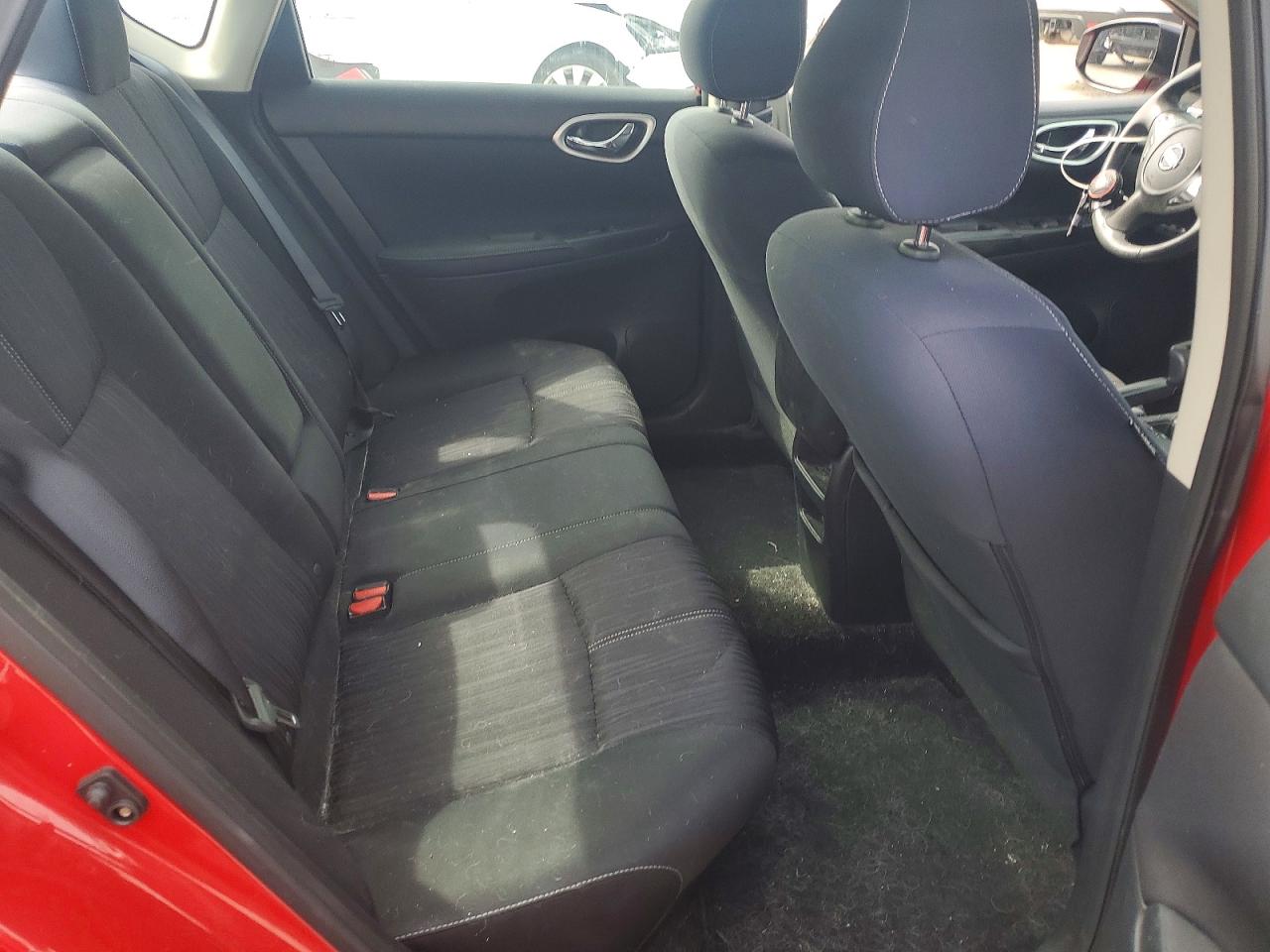 2017 Nissan Sentra Sv Red vin: 3N1AB7AP0HL642383