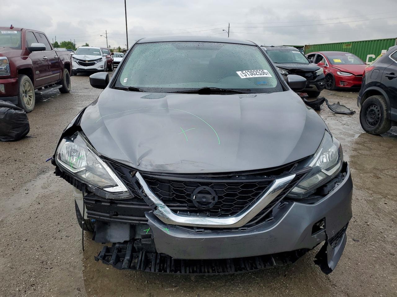 2017 Nissan Sentra Sv Silver vin: 3N1AB7AP0HL644201