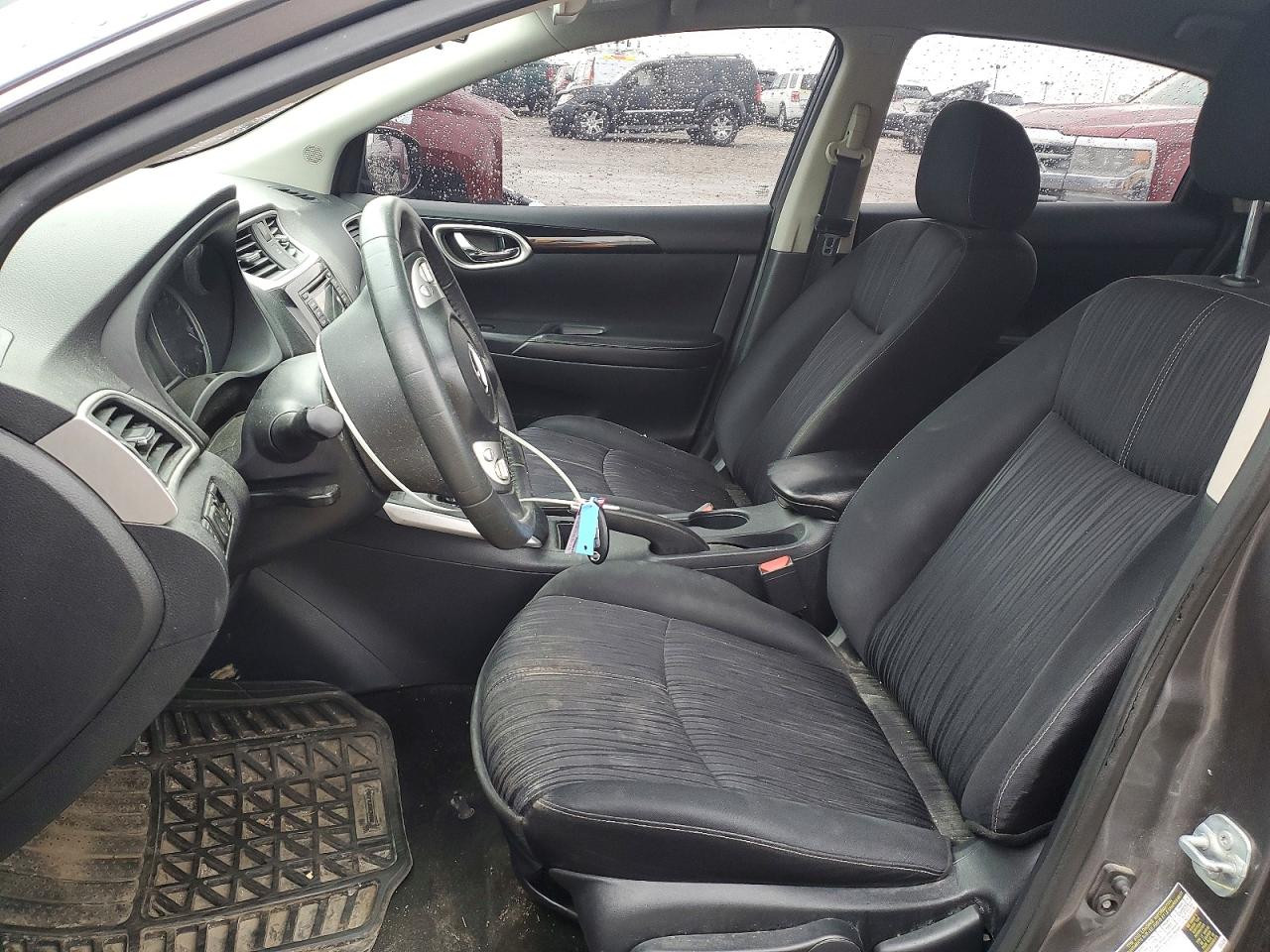 2017 Nissan Sentra Sv Silver vin: 3N1AB7AP0HL644201