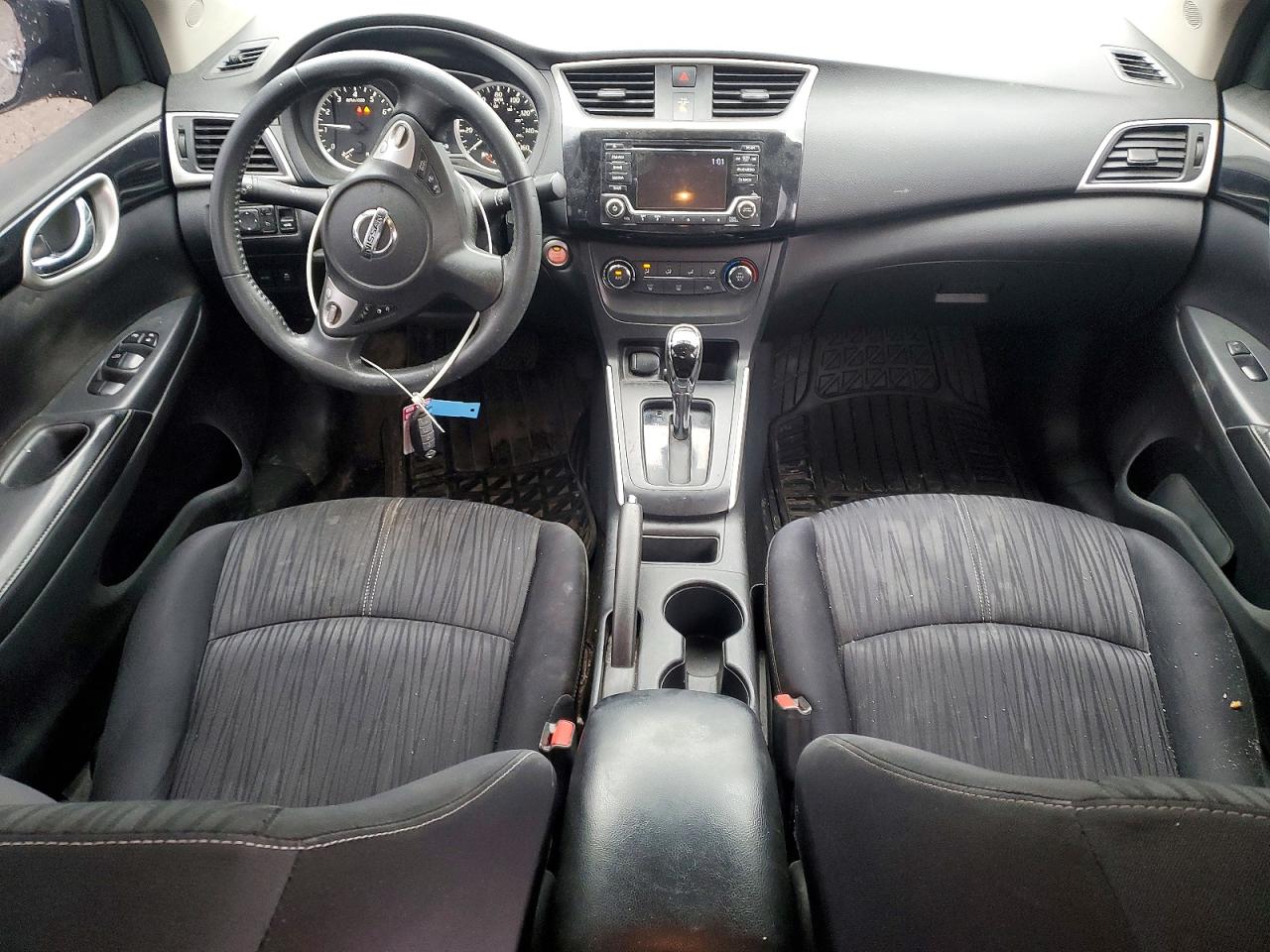 2017 Nissan Sentra Sv Silver vin: 3N1AB7AP0HL644201