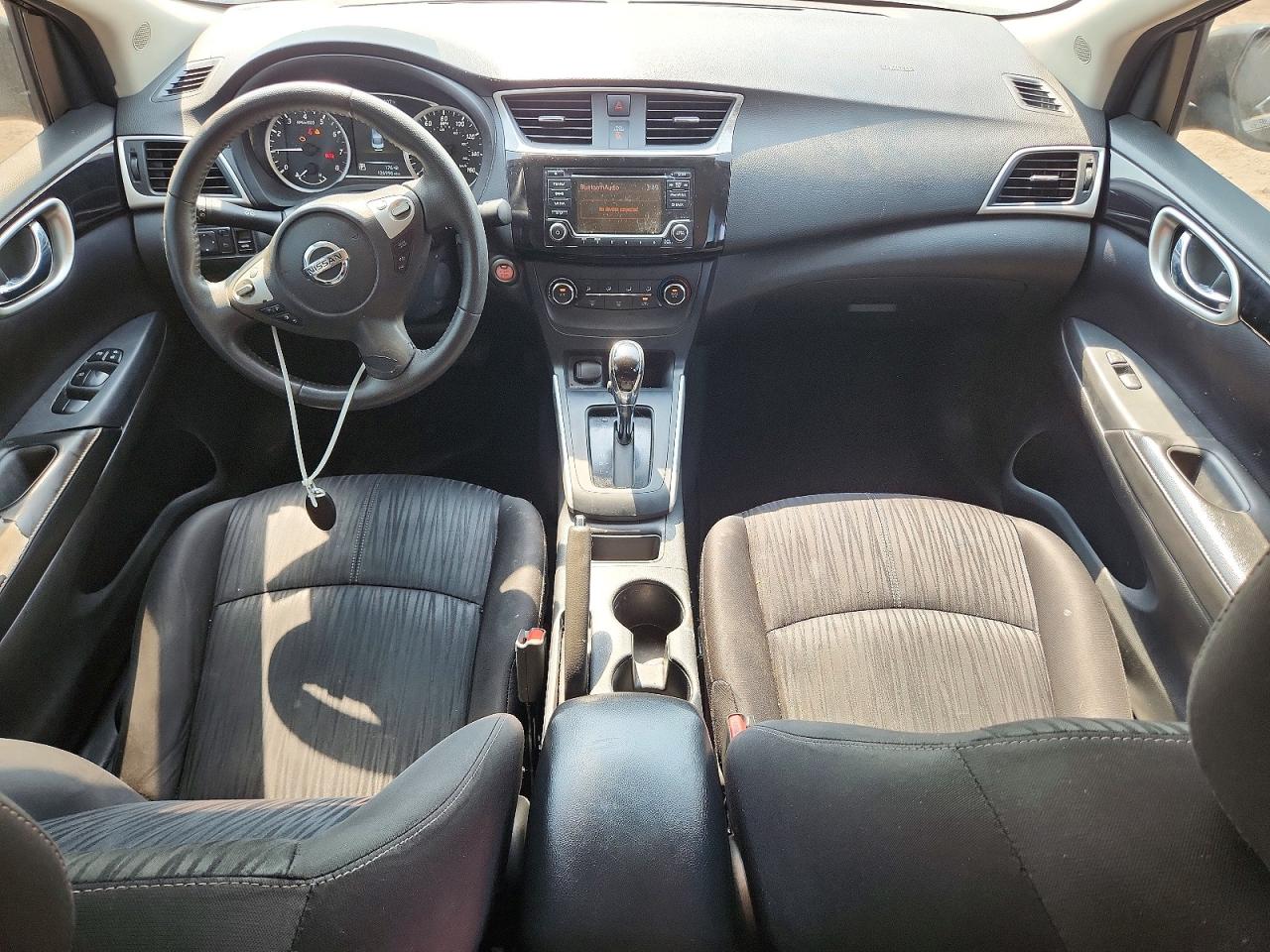 2017 Nissan Sentra Sv Black vin: 3N1AB7AP0HL671446