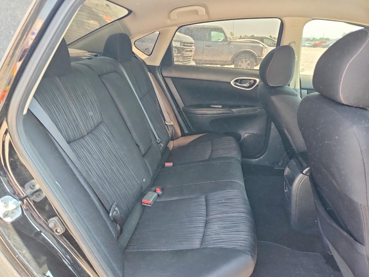 2017 Nissan Sentra Sv Black vin: 3N1AB7AP0HL671446
