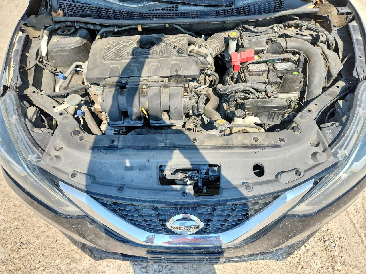 2017 Nissan Sentra Sv Black vin: 3N1AB7AP0HL671446