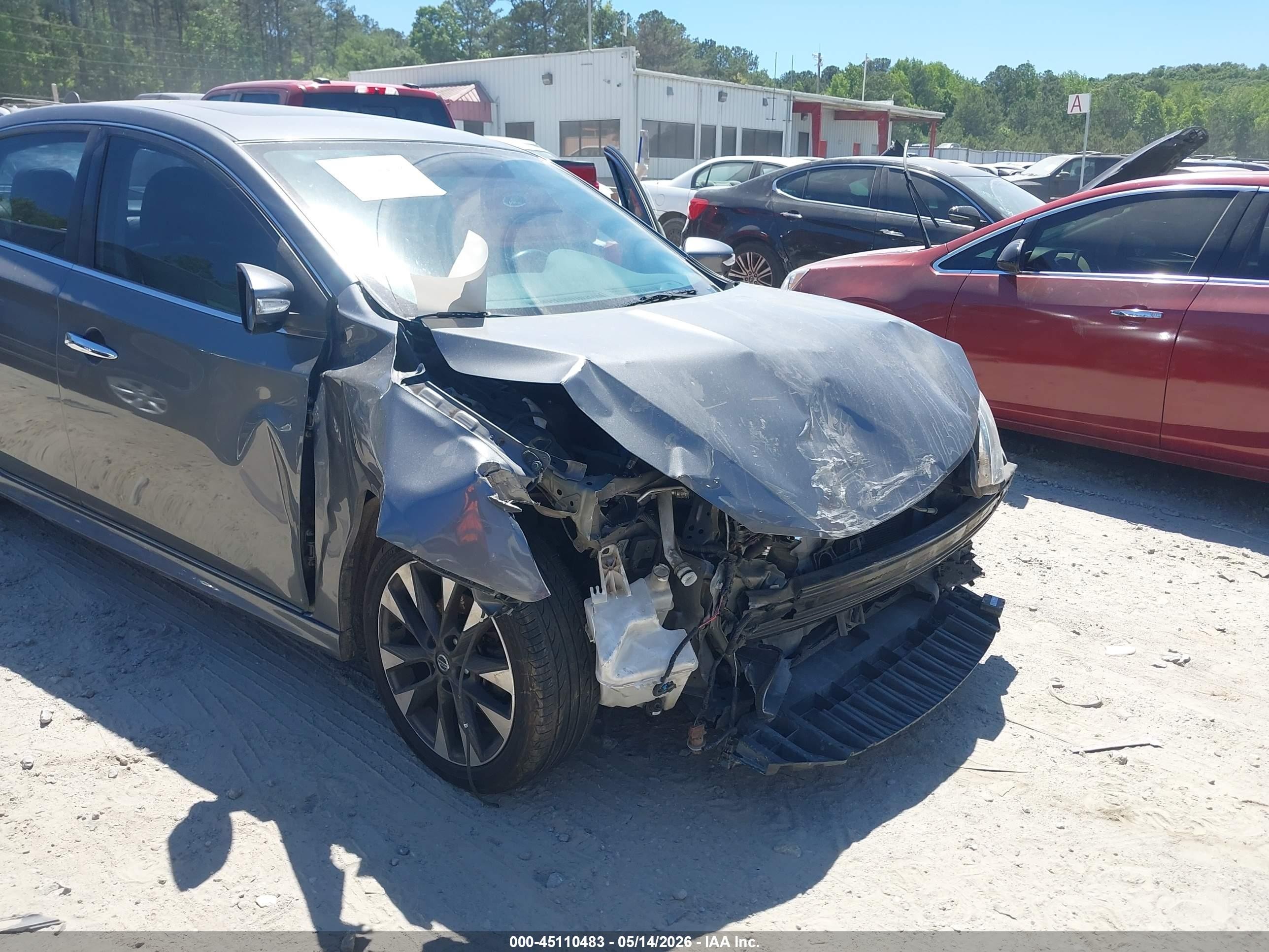 2017 Nissan Sentra Sr Black vin: 3N1AB7AP0HY233044