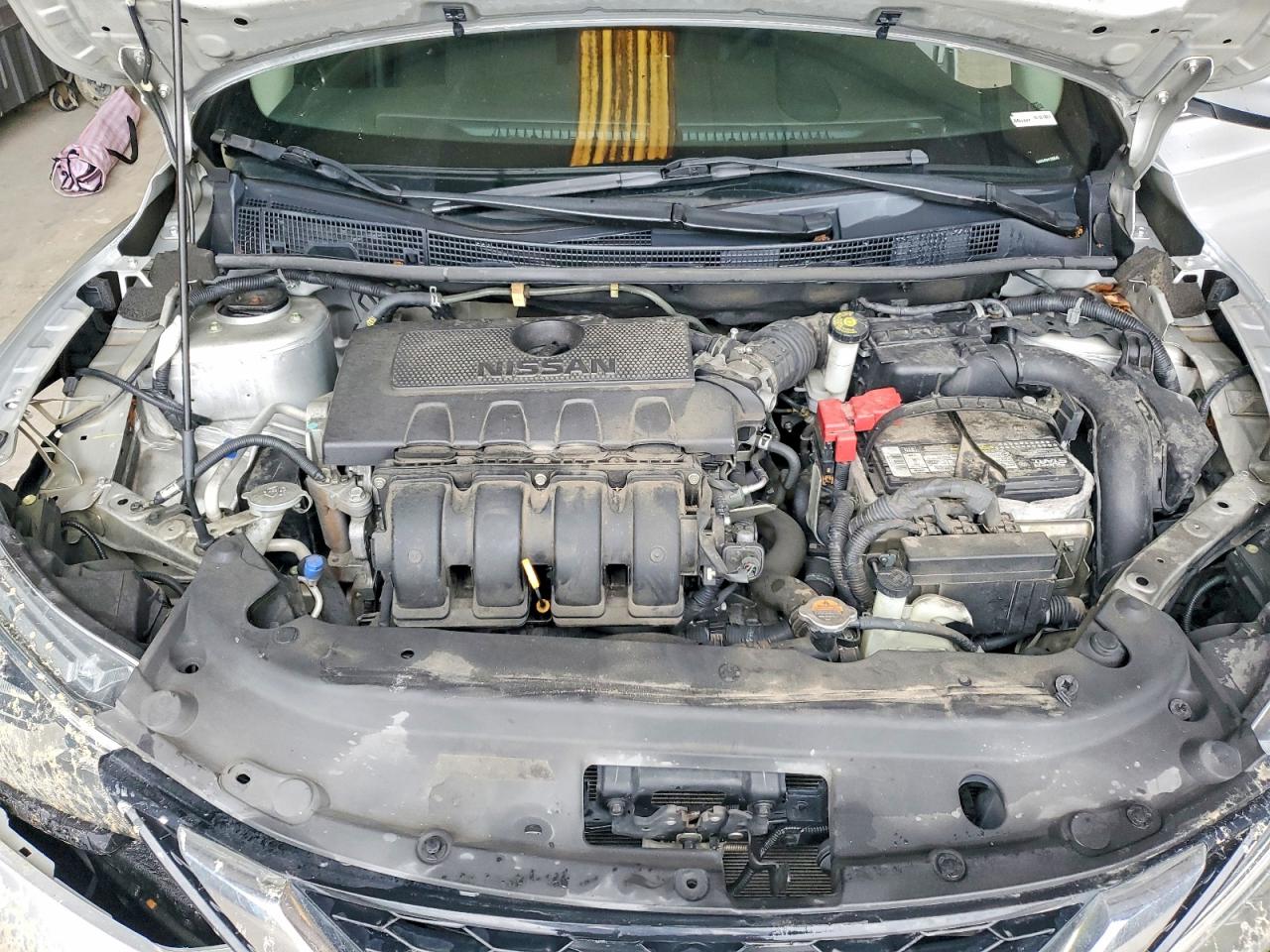 2017 Nissan Sentra Sv Silver vin: 3N1AB7AP0HY288545