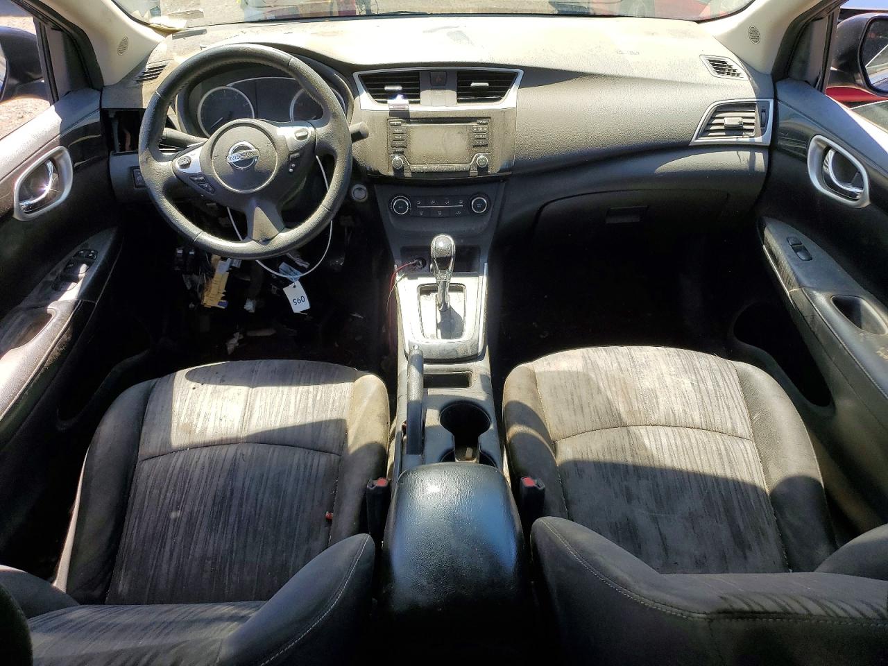 2017 Nissan Sentra Sv Blue vin: 3N1AB7AP0HY318885