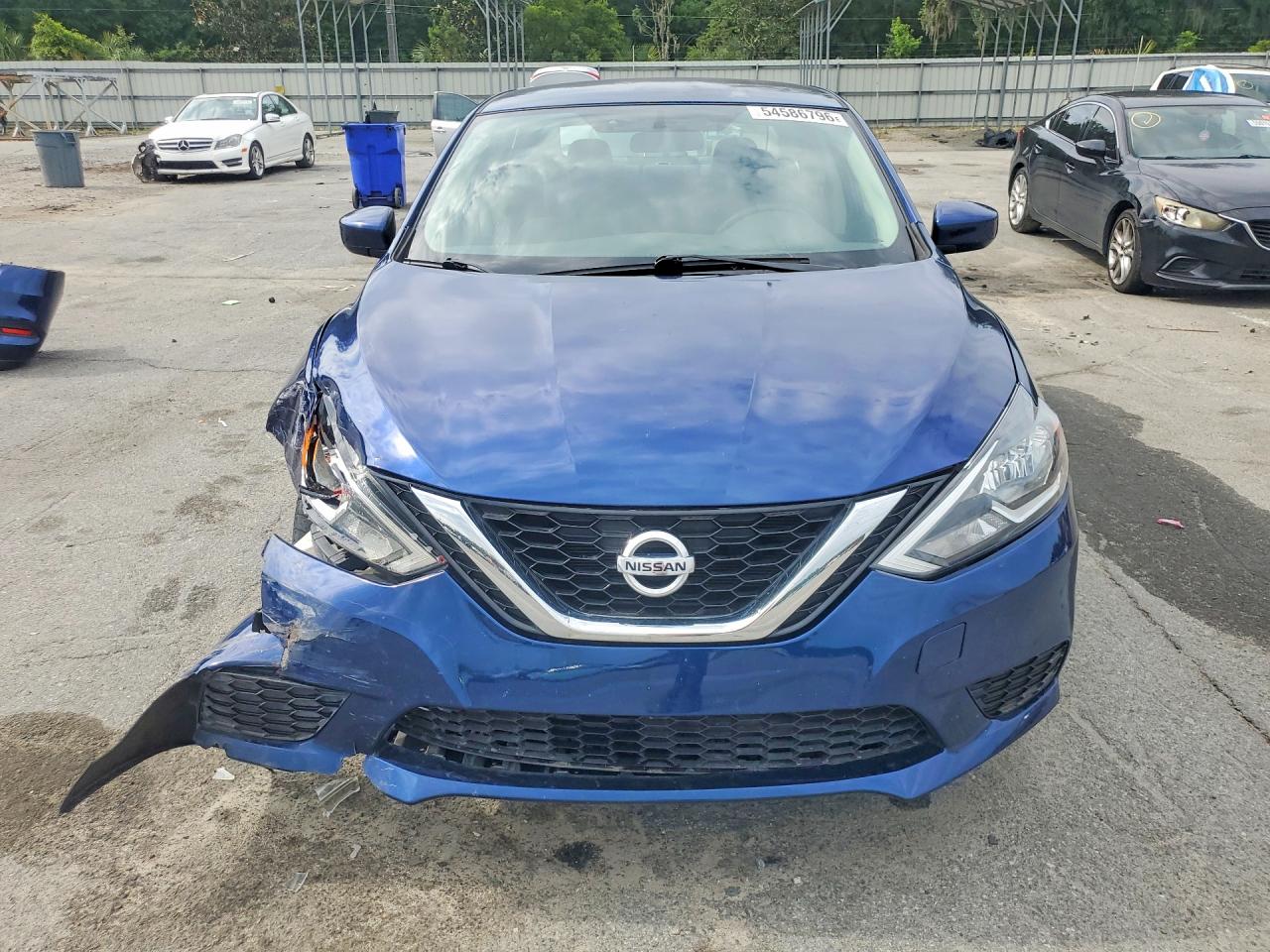 2017 Nissan Sentra S Blue vin: 3N1AB7AP0HY324640