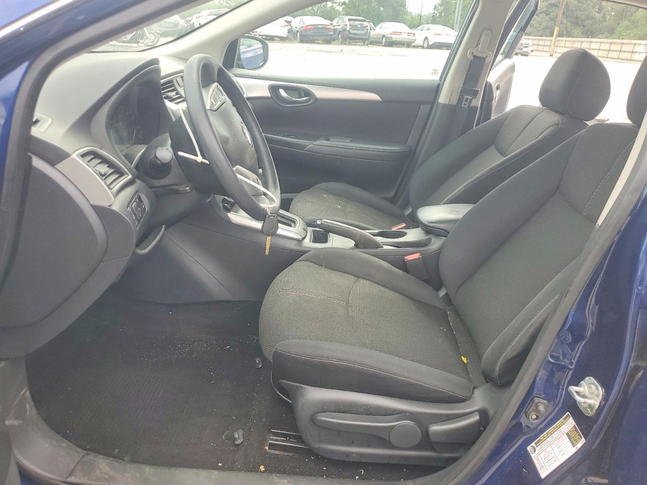 2017 Nissan Sentra S Blue vin: 3N1AB7AP0HY324640