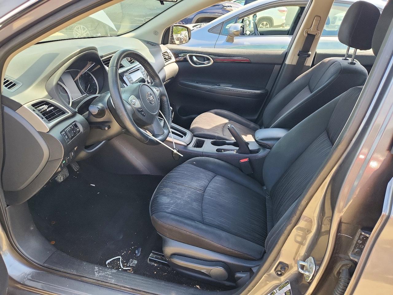 2018 Nissan Sentra Sv Gray vin: 3N1AB7AP0JL662736