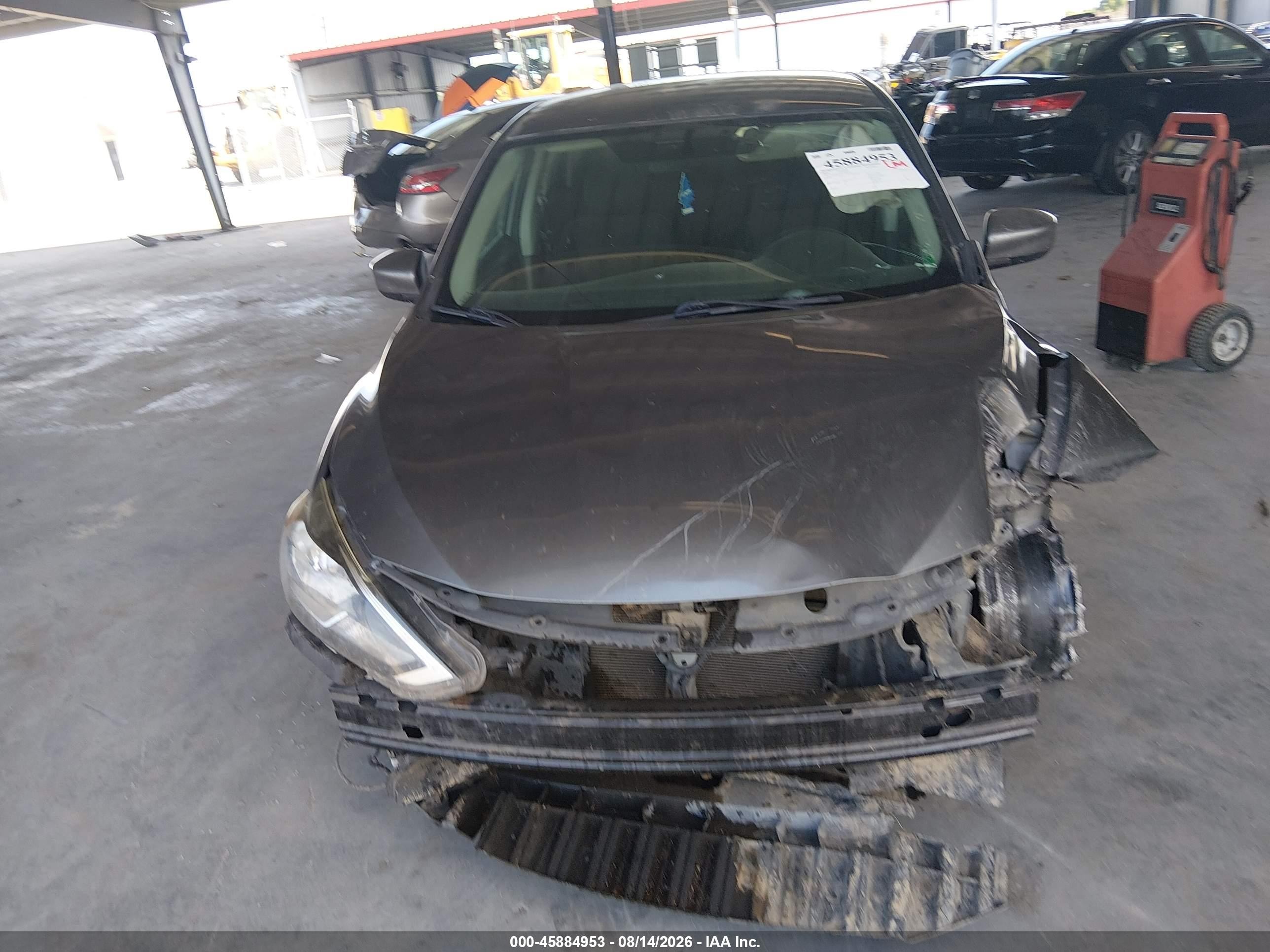 2018 Nissan Sentra S Gray vin: 3N1AB7AP0JY202530
