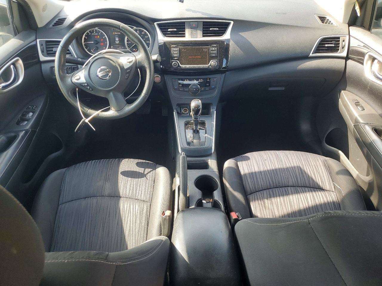 2018 Nissan Sentra Sv White vin: 3N1AB7AP0JY245734