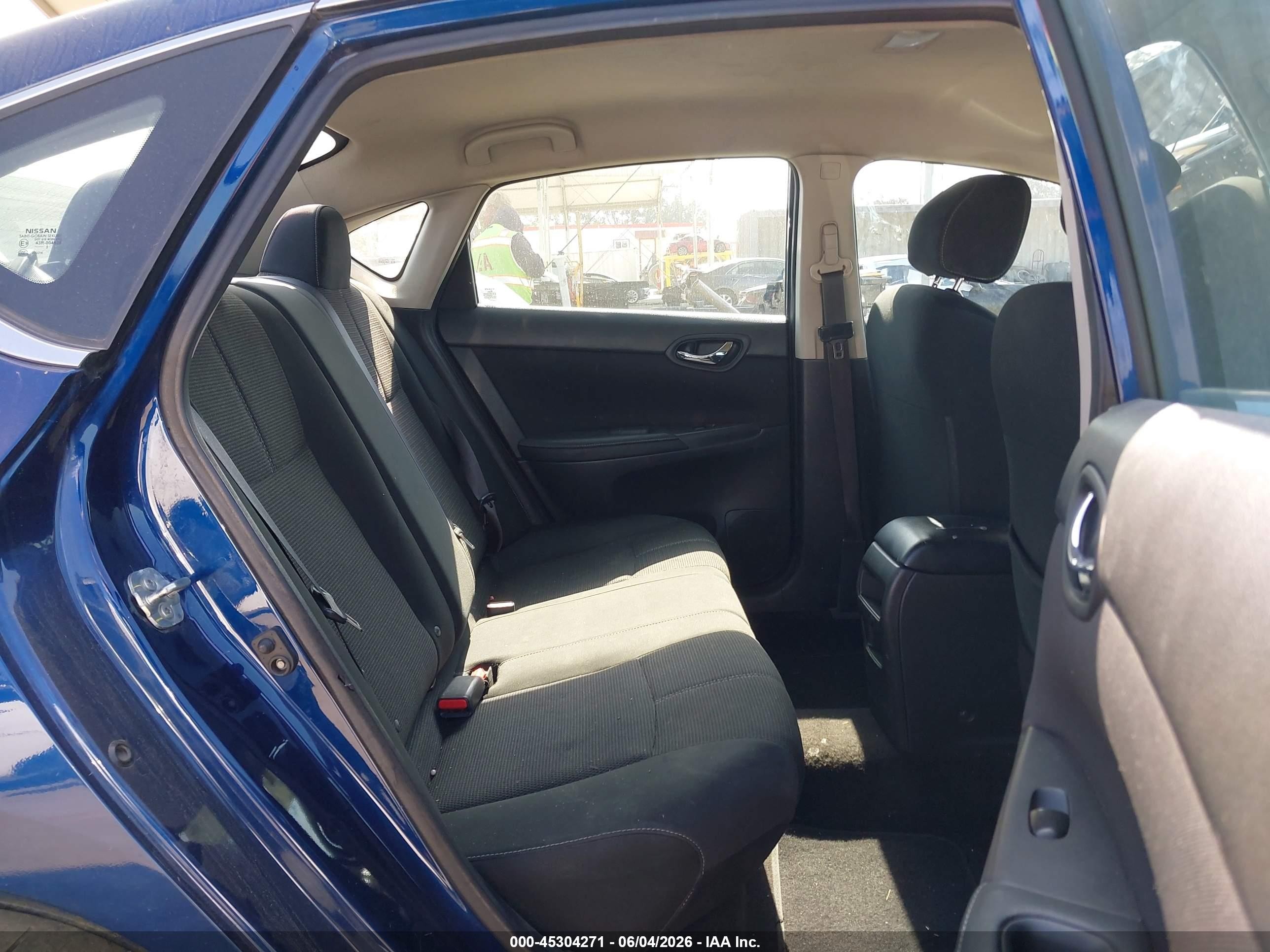 2018 Nissan Sentra S Blue vin: 3N1AB7AP0JY272092