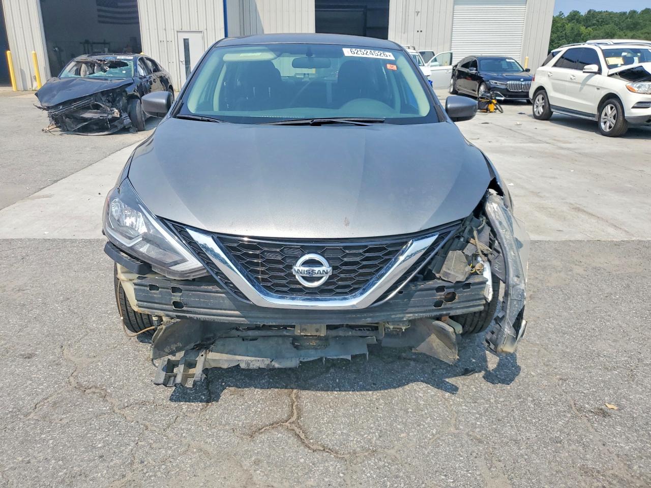 2018 Nissan Sentra S Gray vin: 3N1AB7AP0JY343274