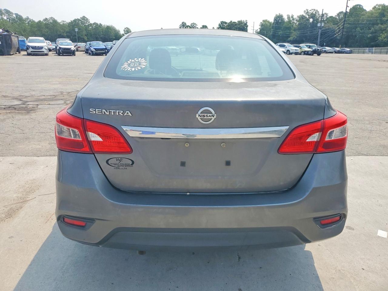 2018 Nissan Sentra S Gray vin: 3N1AB7AP0JY343274