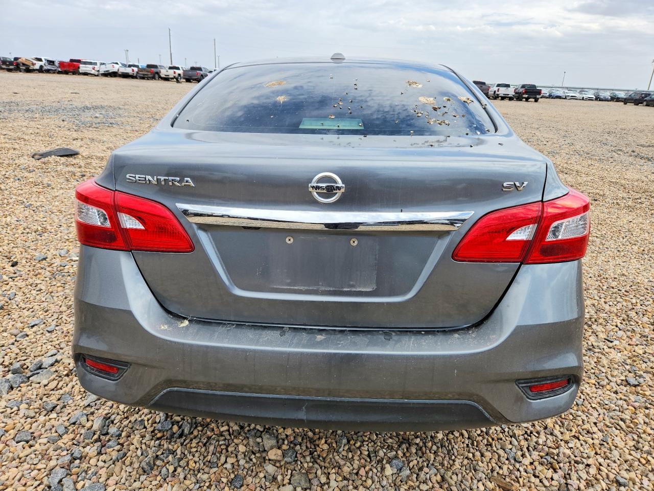 2019 Nissan Sentra Sv Gray vin: 3N1AB7AP0KL625221