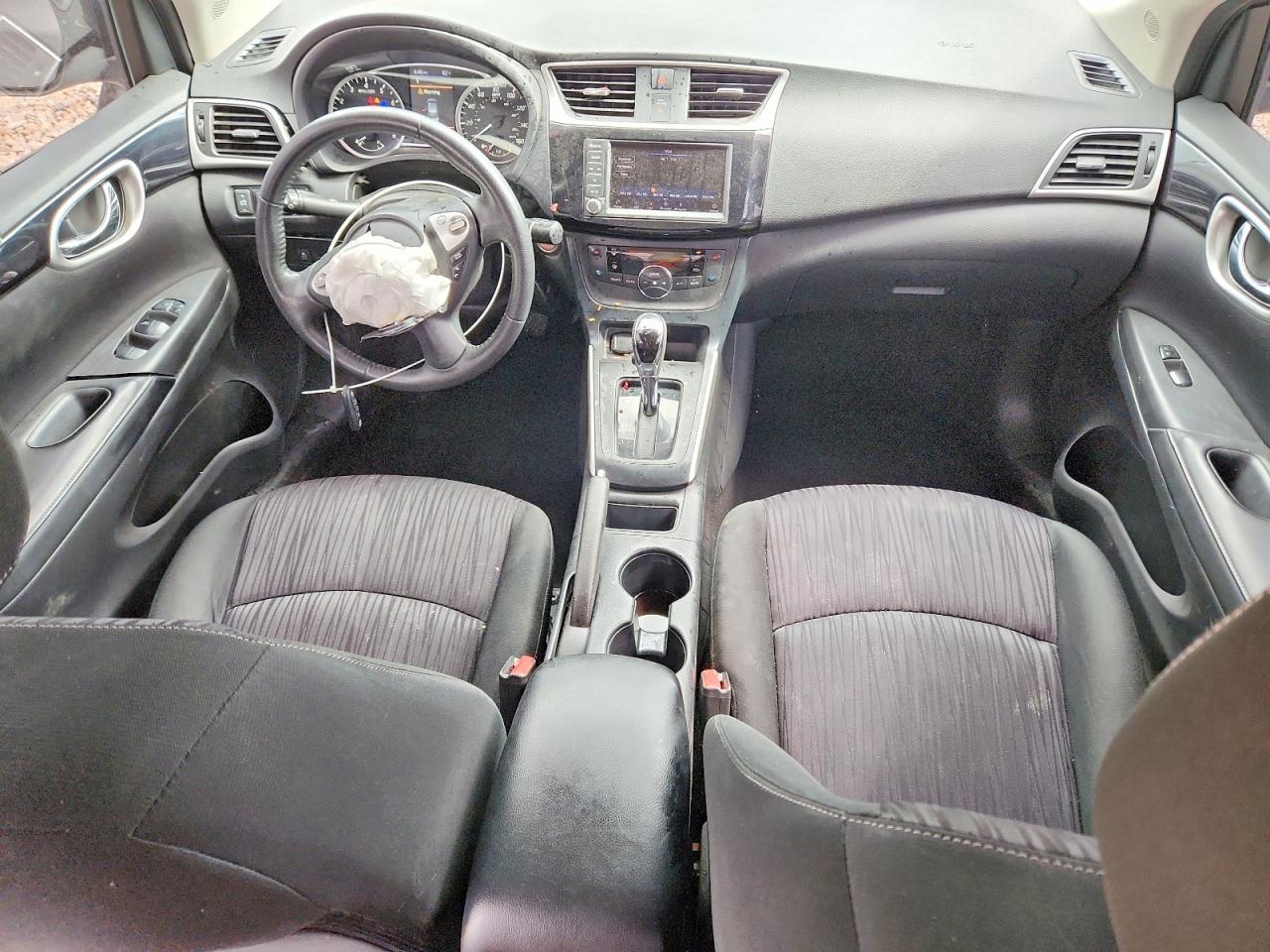 2019 Nissan Sentra Sv Gray vin: 3N1AB7AP0KL625221