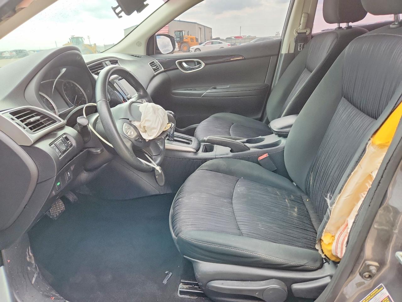 2019 Nissan Sentra Sv Gray vin: 3N1AB7AP0KL625221