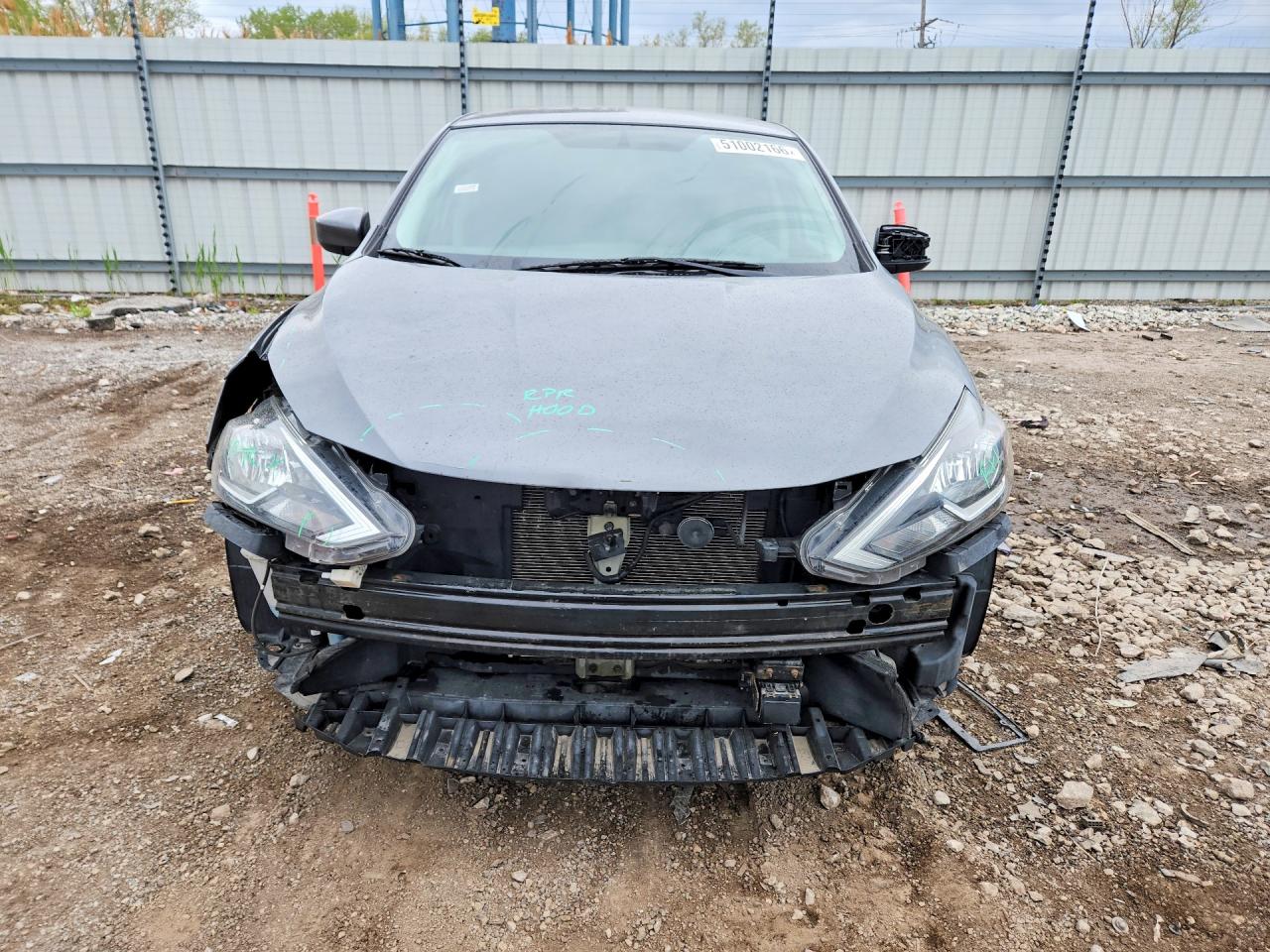2019 Nissan Sentra Sv Gray vin: 3N1AB7AP0KL626420