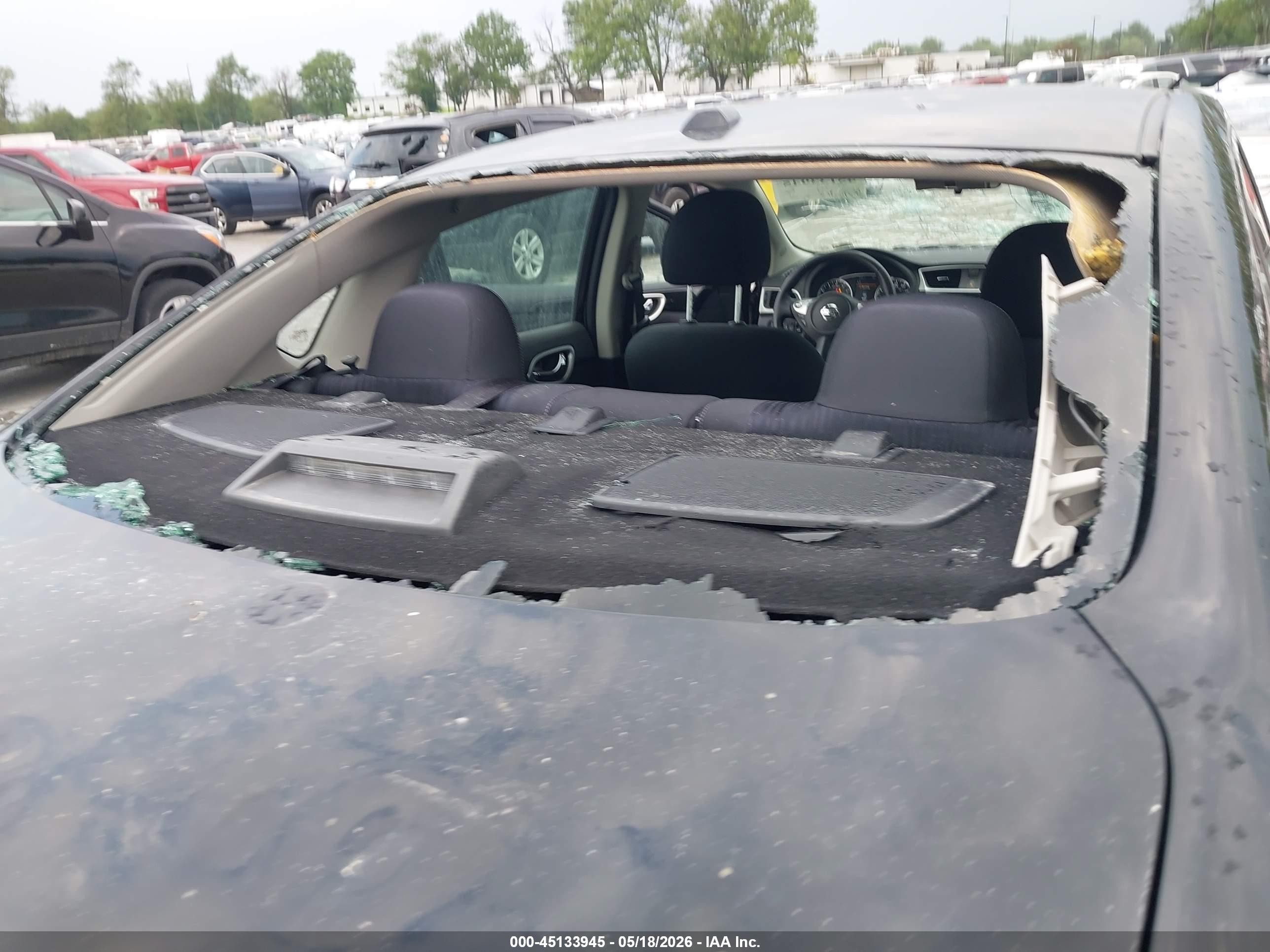 2019 Nissan Sentra Sv Черный vin: 3N1AB7AP0KY240714
