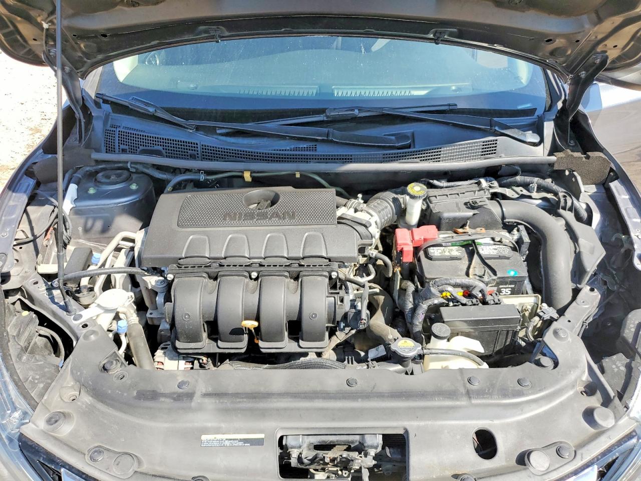 2019 Nissan Sentra Sr Серый vin: 3N1AB7AP0KY342658
