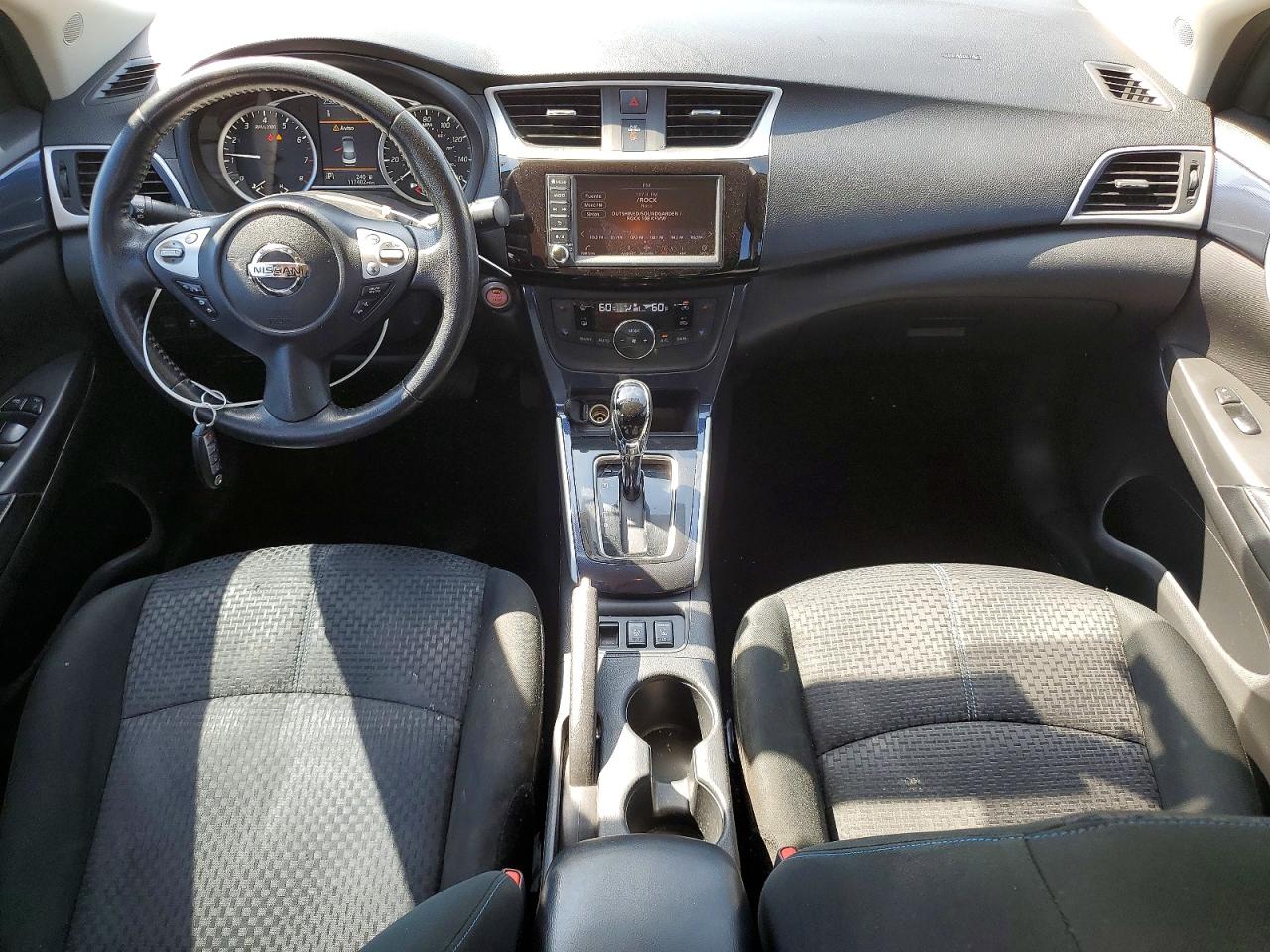 2019 Nissan Sentra Sr Серый vin: 3N1AB7AP0KY342658