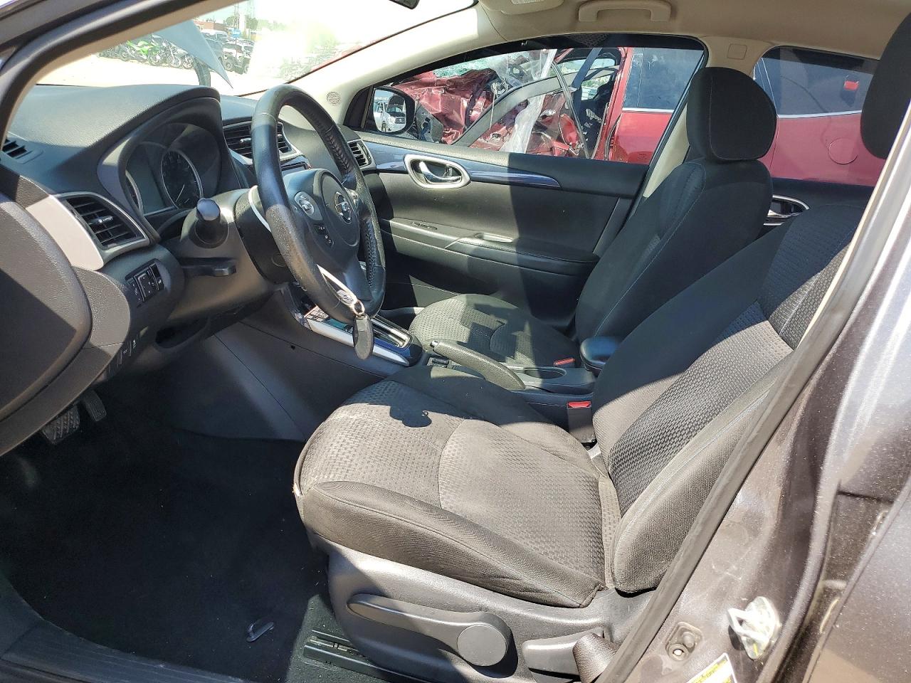 2019 Nissan Sentra Sr Серый vin: 3N1AB7AP0KY342658