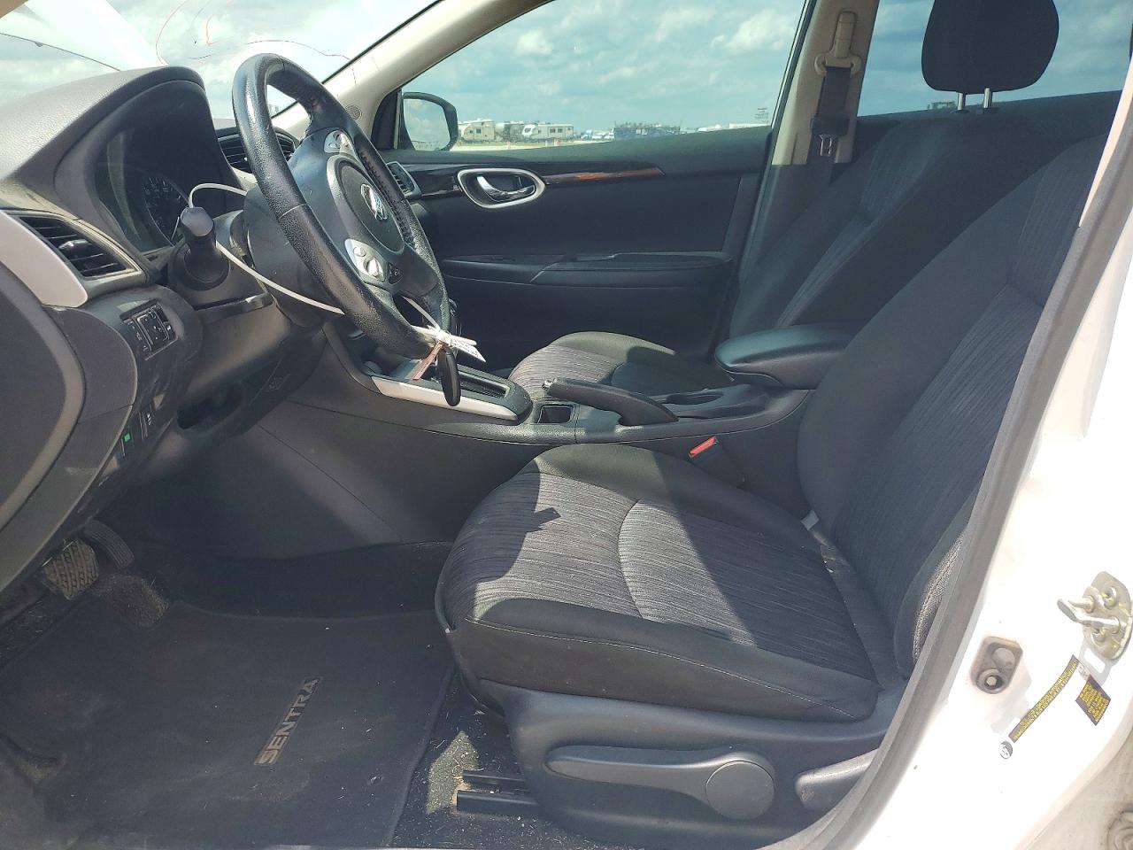 2019 Nissan Sentra Sv White vin: 3N1AB7AP0KY348315