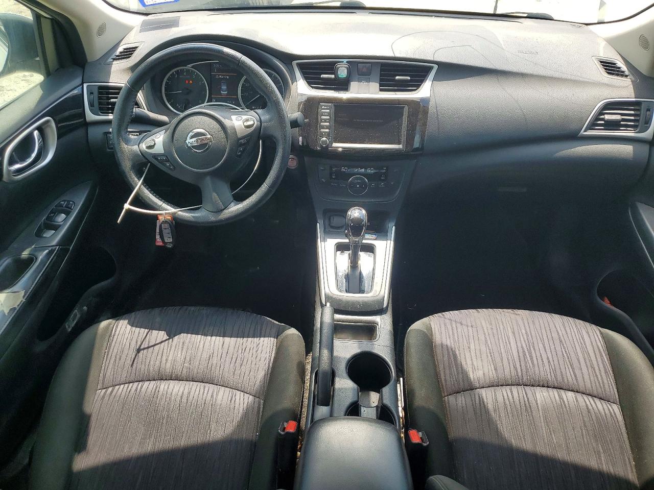 2019 Nissan Sentra Sv White vin: 3N1AB7AP0KY348315