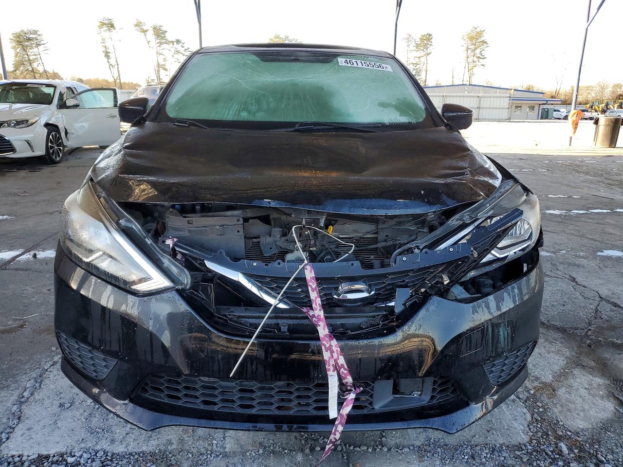 2019 Nissan Sentra S Черный vin: 3N1AB7AP0KY388345