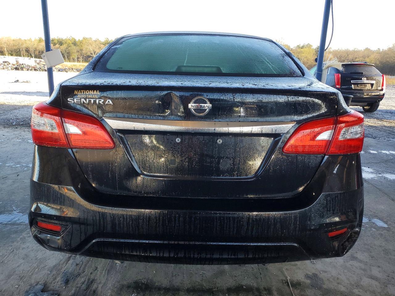 2019 Nissan Sentra S Черный vin: 3N1AB7AP0KY388345