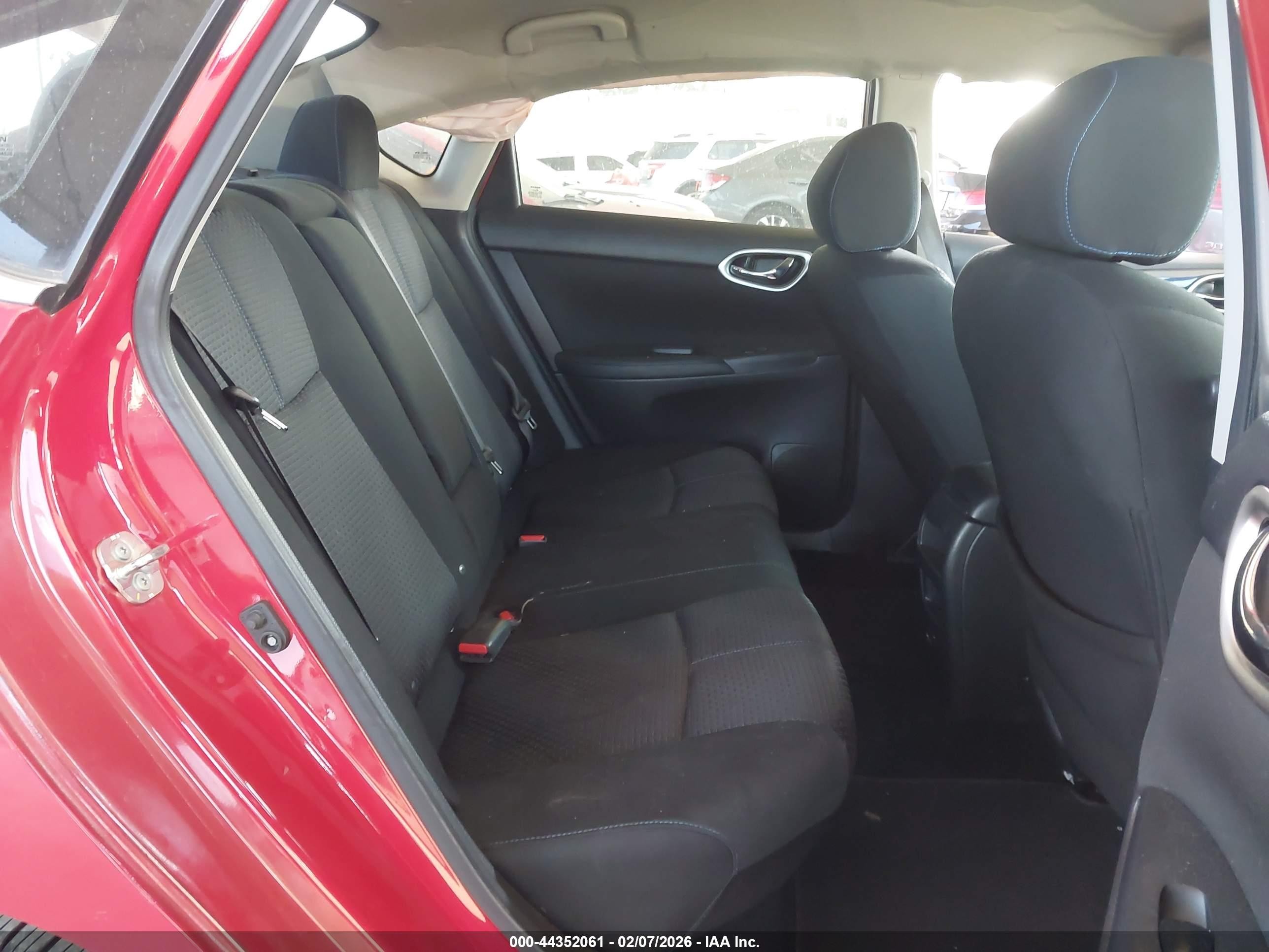 2019 Nissan Sentra Sr Red vin: 3N1AB7AP0KY408237