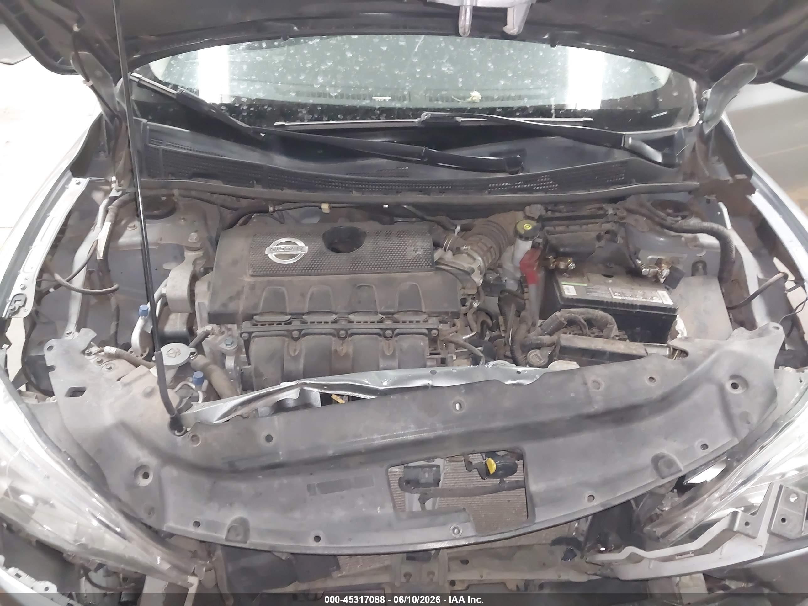 2013 Nissan Sentra Sv Gray vin: 3N1AB7AP1DL606244