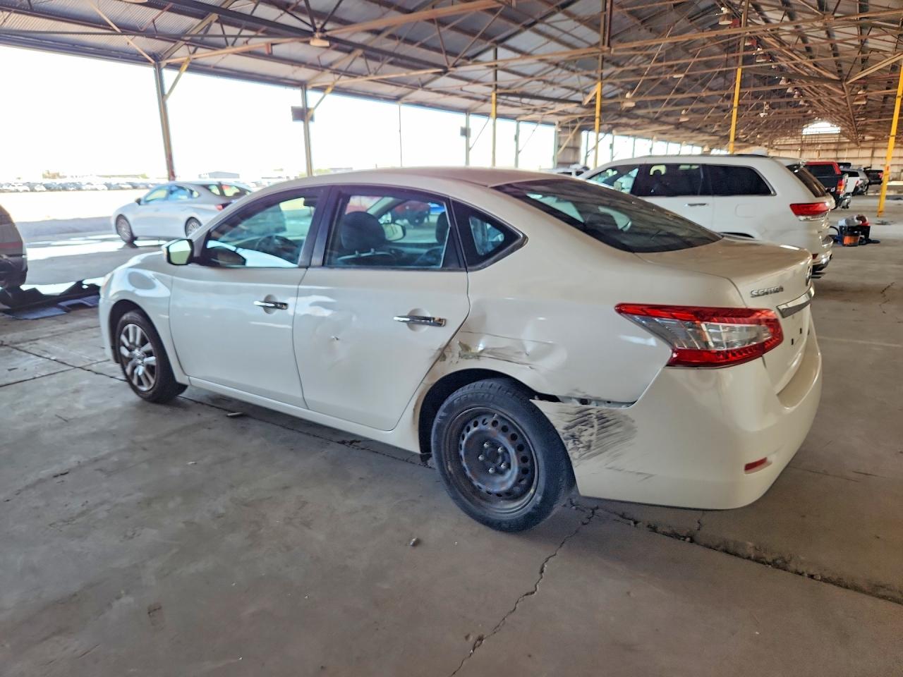 2013 Nissan Sentra S Silver vin: 3N1AB7AP1DL616143
