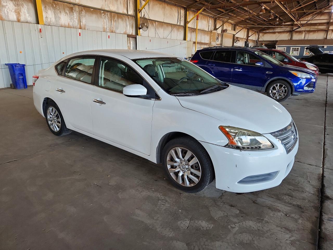 2013 Nissan Sentra S Silver vin: 3N1AB7AP1DL616143