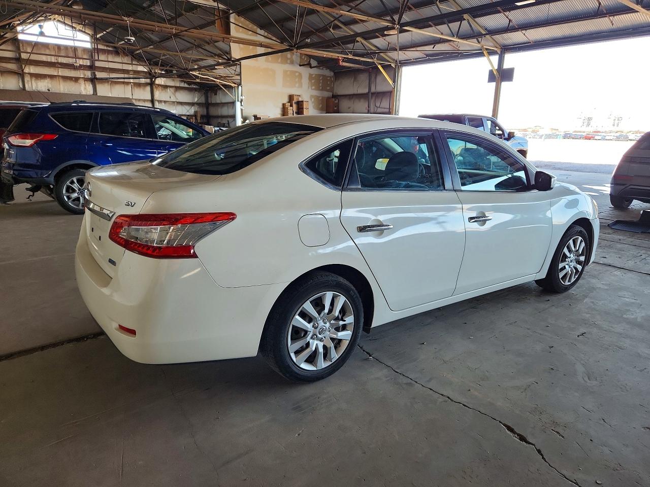 2013 Nissan Sentra S Silver vin: 3N1AB7AP1DL616143