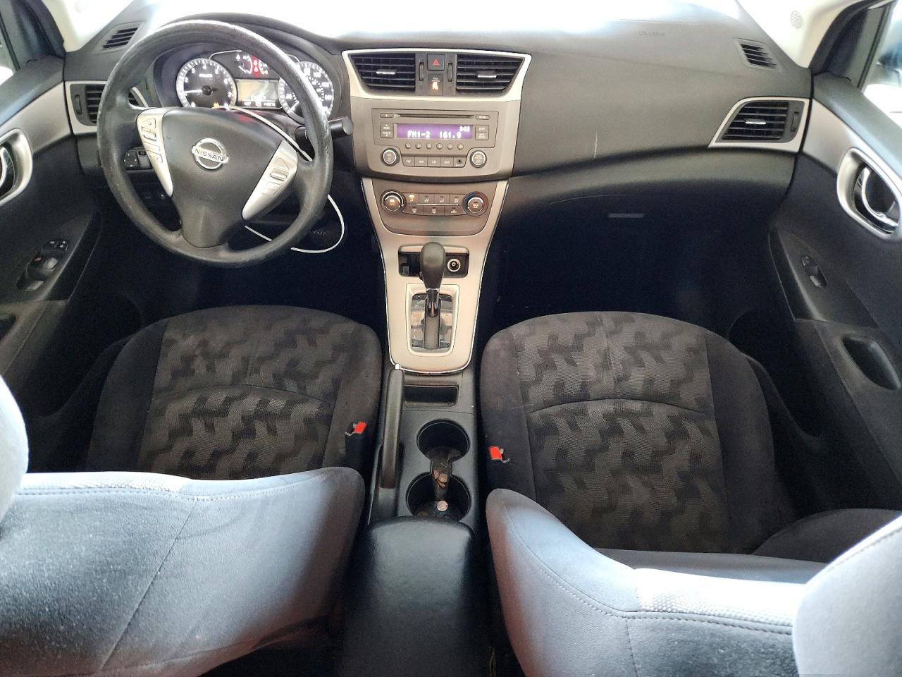 2013 Nissan Sentra S Silver vin: 3N1AB7AP1DL616143