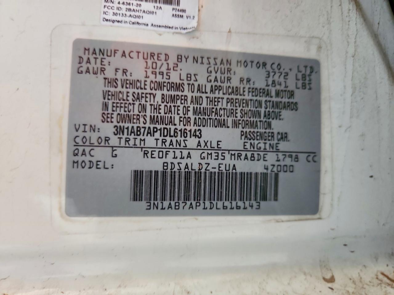2013 Nissan Sentra S Silver vin: 3N1AB7AP1DL616143